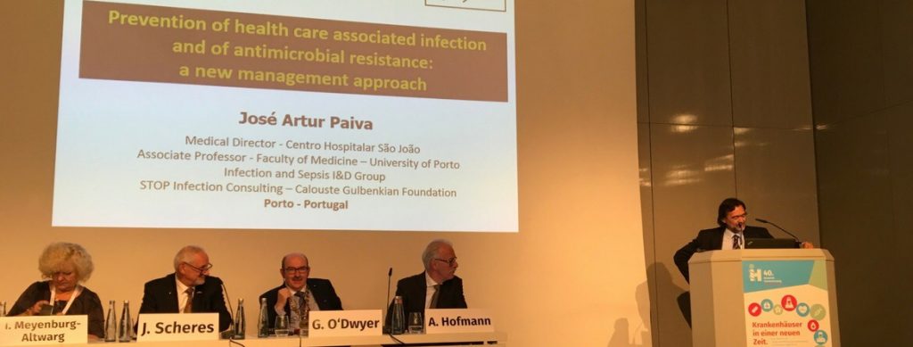 No âmbito da Medica em Dusseldorf, a EAHM organizou hoje a Conferência IMPO dedicada ao tema “Prevenção como uma atividade hospitalar”.