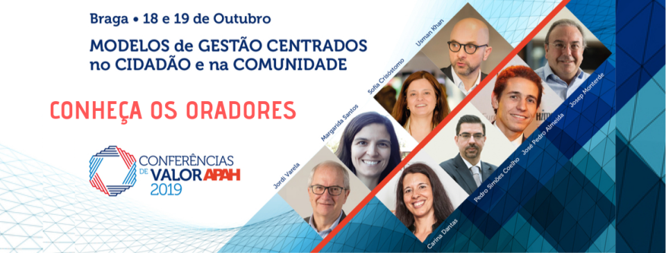 ORADORES 7.ª CONFERÊNCIA APAH