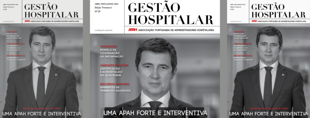 Já disponível ultima edição da revista Gestão Hospitalar com a entrevista a Xavier Barreto