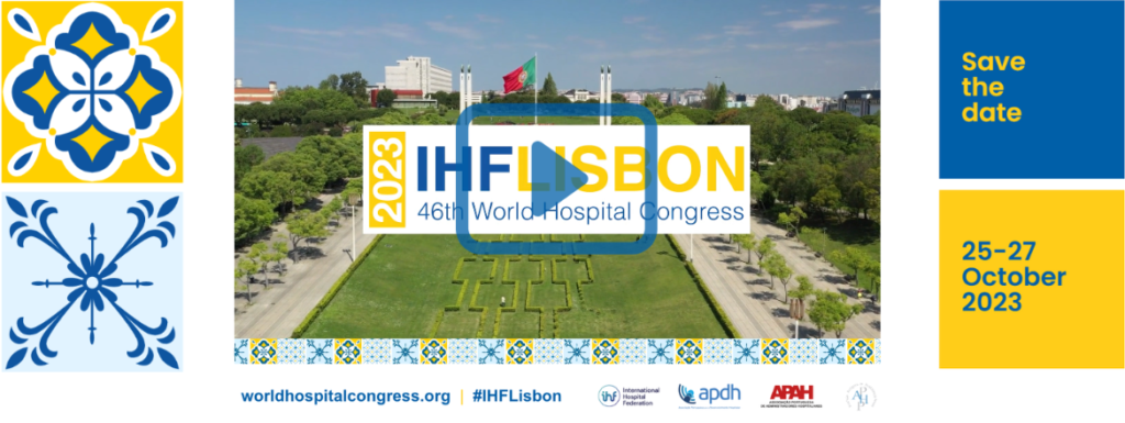 O Congresso Mundial dos Hospitais decorrerá de 25 a 27 de outubro no Centro de Congressos de Lisboa